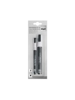 Sigel Kreidemarker 20+50 noir 2erPack, Rundspitze 1-2mm et Keilspitze 1-5mm