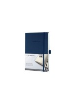 Sigel Conceptum Notizbuch Hardcover A5, 194 Blatt kariert, bleu