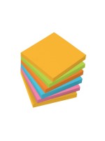 Sigel Haftnotizen 75x75mm, 6 Blocks à 100Bl, yellow, grün, orange, blue, pink