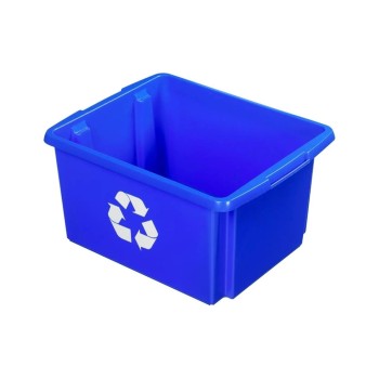 Sigma home Recyclingeimer Nesta 32 Liter, 36x45.5x24cm, PP, blue