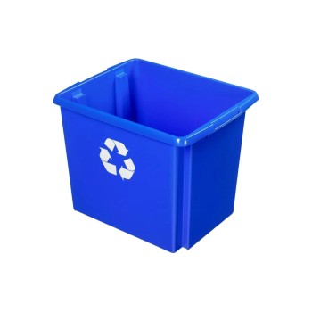 Sigma home Recyclingeimer Nesta 45 Liter, 36x45.5x36cm, PP, blue
