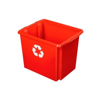 Sigma home Recyclingeimer Nesta 45 Liter, 36x45.5x36cm, PP, red