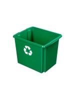 Sigma Home Seau de recyclage Nesta 45 l, Vert