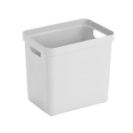 Sigma Home Boîte de rangement 25 l Blanc