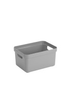 Sigma Home Boîte de rangement 5 l Gris clair