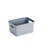 Sigma Home Boîte de rangement 5 l Bleu/Gris