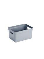 Sigma Home Boîte de rangement 5 l Bleu/Gris