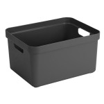 Sigma Home Boîte de rangement 32 l Anthracite