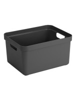 Sigma Home Boîte de rangement 32 l Anthracite