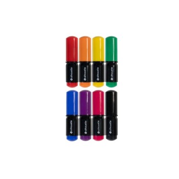 Silhouette Zeichenstifte Starterpaket, 8 Farben im Pack enthalten Silhouette Zeichenstifte Starterpaket, 8 Farben im Pack enthalten