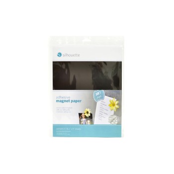 Silhouette Magnet Papier klebend, 4 Stück bedruckbares Magnet Papier klebend Silhouette Magnet Papier klebend, 4 Stück bedruckbares Magnet Papier klebend
