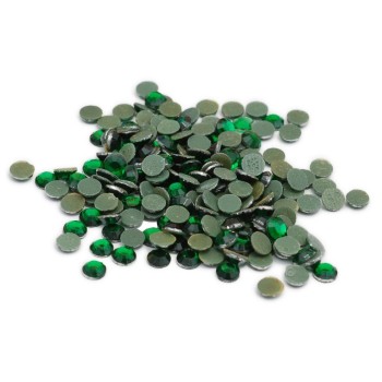 Silhouette Strass 20ss grün, 200 Stück, Rückseite mit Schmelzkleber Silhouette Strass 20ss grün, 200 Stück, Rückseite mit Schmelzkleber