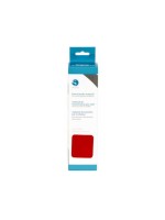 Silhouette Aufbügelfolie beflockt, rot, 1 Rolle, 23 cm x 90 cm