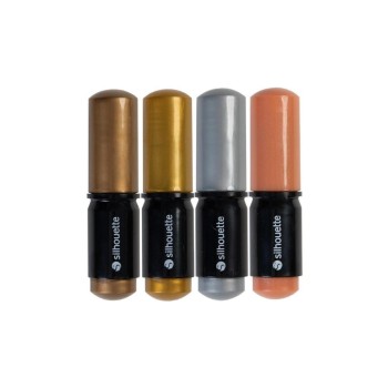 Silhouette Accessoires Zeichenstifte-Set Metallic 4 pièces