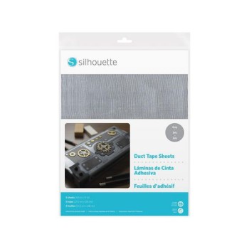 Silhouette bedruckbares Klebetape grau, 5 Blätter à 21.5 x 28 cm Silhouette bedruckbares Klebetape grau, 5 Blätter à 21.5 x 28 cm