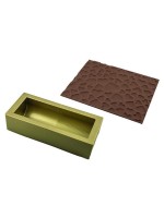 Silikomart Plat à four carré Magic Love 29.6 x 13 cm