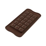 Silikomart Schokoladenform Tafel, 112mm x 240mm x 17mm / Füllmenge: 91ml