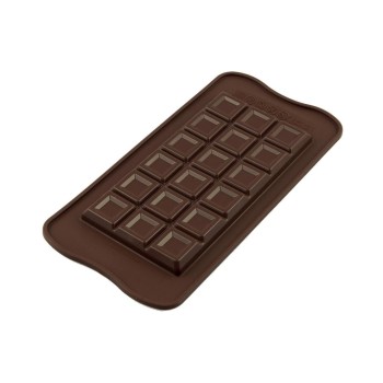 Silikomart Schokoladenform Tafel, 112mm x 240mm x 17mm / Füllmenge: 91ml
