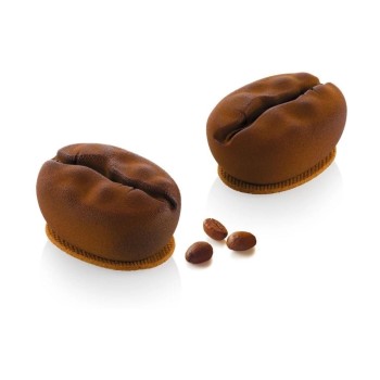 Silikomart Silikonbackform Kaffeebohne 110, Mit Ausstecher Silikomart Silikonbackform Kaffeebohne 110, Mit Ausstecher