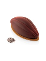 Silikomart Silikomart – Cacao 700 Silicone gris et rouge avec emporte-pièce