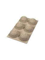 Silikomart Silikonbackform Mini Juwel, D: 68x 42mm