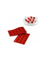 Silikomart Silikonbackform Halbkugel, Durchmesser Kugeln 4cm, H: 2cm