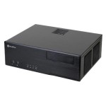 SilverStone Desktop GD05B, ohne NT, USB 3.0, Alu Frontblende black 440x150x325mm(BxHxT)