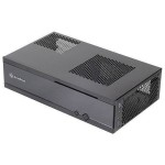 SilverStone HTPC SST-ML05B, mini ITX, oNT, Stahlgehäuse, 350x99x204 BxHxT