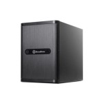 SilverStone NAS SST-DS380B, ohne alimentation, Alu-Gehäuse noir, 211x285x366mm (BxHxT)