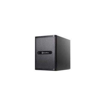 SilverStone NAS SST-DS380B, ohne power supply, Alu-Gehäuse black, 211x285x366mm (BxHxT) SilverStone NAS SST-DS380B, ohne power supply, Alu-Gehäuse black, 211x285x366mm (BxHxT)