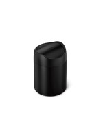 Simplehuman Abfalleimer, black  matt, 1.5 Liter, Edelstahl