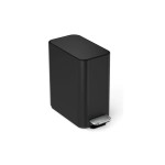 Simplehuman Treteimer, black  matt, 5 Liter, Edelstahl