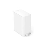 Simplehuman Poubelle à pédale 5 l, Blanc