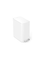 Simplehuman Treteimer, white, 5 Liter, Edelstahl