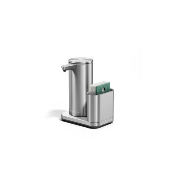 Simplehuman Dispenser a sensore con custodia 216 ml, argent