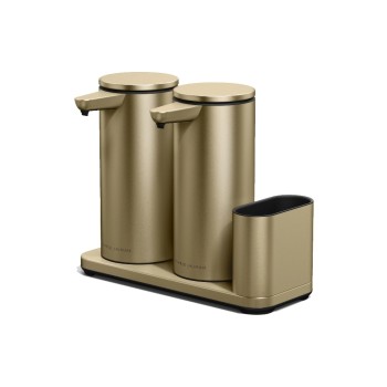 Simplehuman Dispenser a sensore con custodia Dual Sensor Pump 2 x 414 ml, or