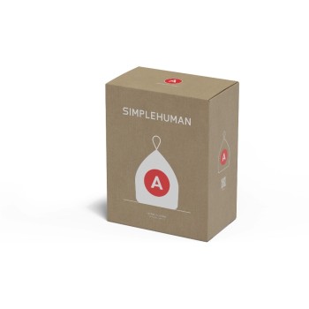Simplehuman Sacs poubelle Code A, 4.5 l, 150 pièces