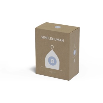 Simplehuman Müllbeutel for Abfalleimer, 6 L, 5x30 Stück, Grösse B, gesamthaft 150 Stück
