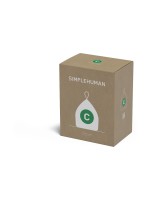 Simplehuman Müllbeutel for Abfalleimer, 10L, 5x20 Stück, Grösse B, gesamthaft 100 Stück