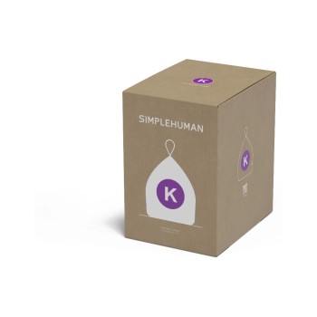 Simplehuman Sacs poubelle Code K, 45 l, 100 pièces