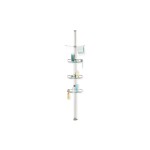 Simplehuman Spann-Duschcaddy, gebürsteter Edelstahl und Aluminium