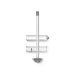 Simplehuman Supports pour produit de douche Support de porte de douche Argenté