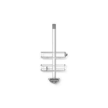 Simplehuman Tür-Duschcaddy, gebürsteter Edelstahl and Aluminium Simplehuman Tür-Duschcaddy, gebürsteter Edelstahl and Aluminium