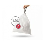 Simplehuman Müllbeutel for Abfalleimer, Code A, Pack with 30