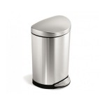 Simplehuman Poubelle à pédale CW1833 10 litres, argent