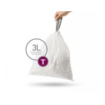 Simplehuman Sacs poubelle T 3 litres, 40 pièces