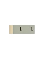 Simplex Garderobenblöcke à 100 Stk, 1-100, blue