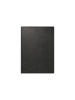 Simplex Wochenagenda Roma 56 Z 2025, 1 Woche/2 Seiten, 170x240mm, schwarz