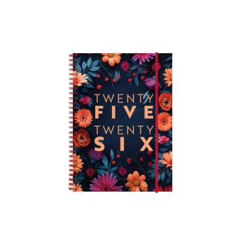 Simplex Emploi du temps scolaire Emotions Touch A5, 2025-2026, Flowers Simplex Emploi du temps scolaire Emotions Touch A5, 2025-2026, Flowers