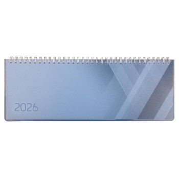 Simplex Pultkalender Colors 2026, blau, 1 Woche/2 Seiten, 290x105mm Simplex Pultkalender Colors 2026, blau, 1 Woche/2 Seiten, 290x105mm